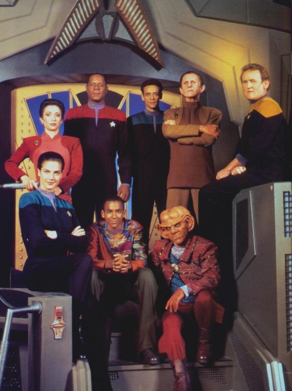 Star Trek DS9 crew