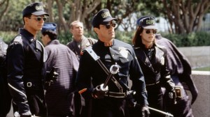 Demoliton Man on patrol