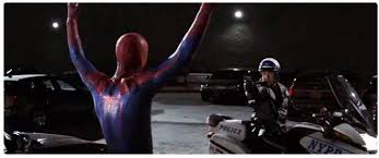 spidey and cops