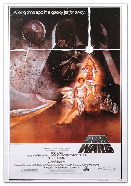 star wars original poster
