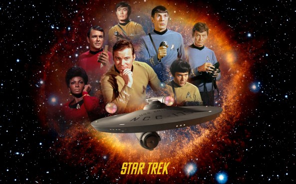 Star Trek collage wallpaper