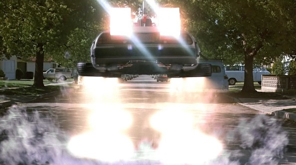 Where we're going we don't need roads Back to the Future