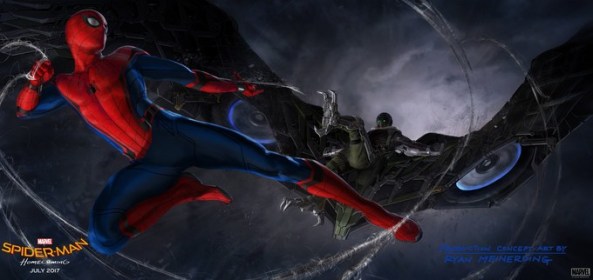 Spidey fights Vulture