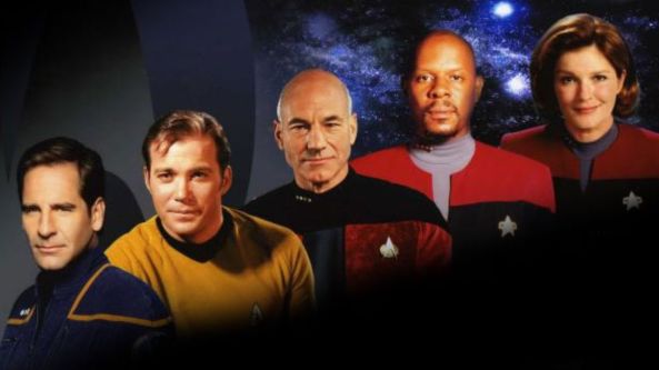 All Star Trek captains