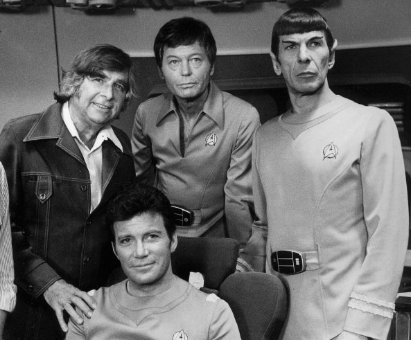 WILLIAM SHATNER DEFOREST KELLY LEONARD NIMOY RODDENBERRY
