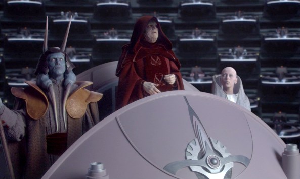 Palpatine forms Empire