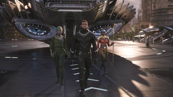 black panther at wakanda