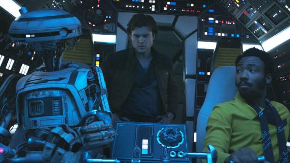 solo and lando at falcon