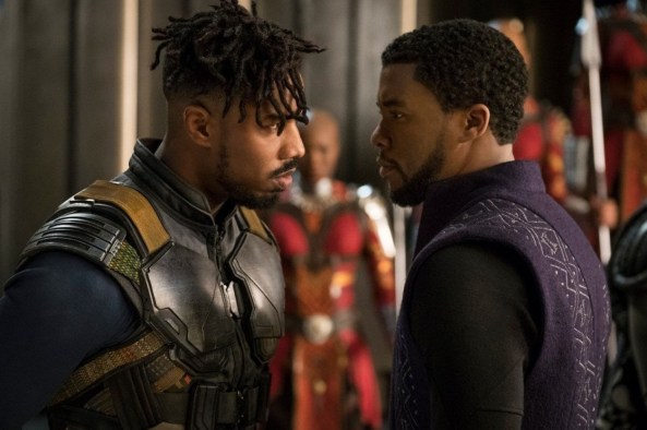 tchalla and killmonger